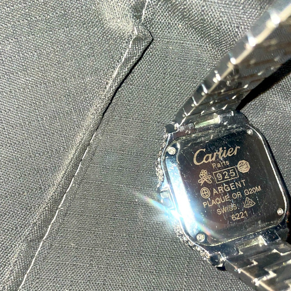 Cartier Silver Watch
